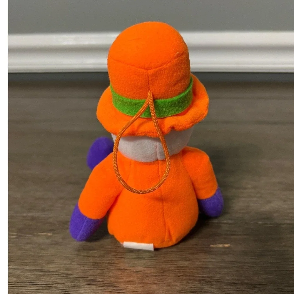 Vintage 1996 Stuffins‎ Skeleton Plush Halloween Decoration